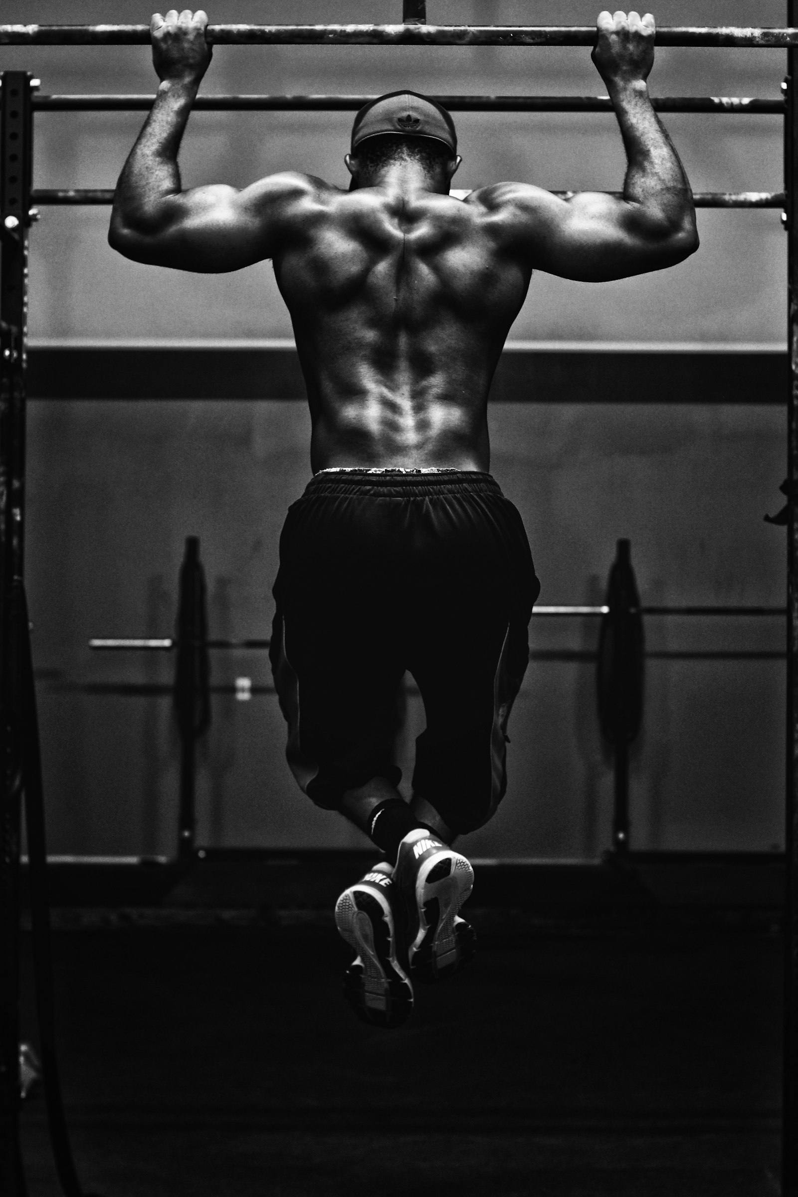 Barbell strength training in Room A